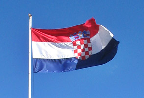 Den kroatiska flaggan